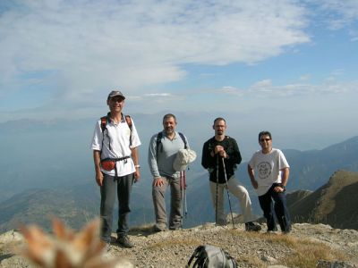 Serra del Cadí: Cristall - Baridana . Pujada per Cristall i baixada per Baridana . 24 Setembre 2005
