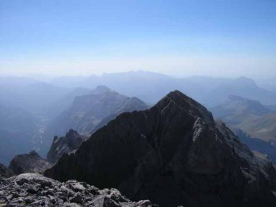 Sortida el 15 d'agost de 2005 a Ordesa (Senda de los Cazadores) i el Mont Perdut.
