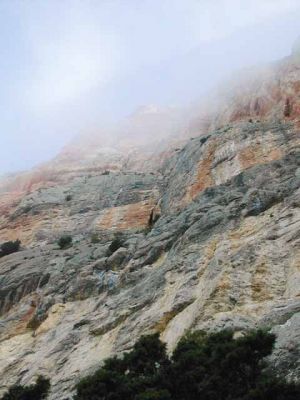 Via dels francesos. Congost del Mont Rebei:
