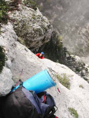 Via dels francesos. Congost del Mont Rebei:

