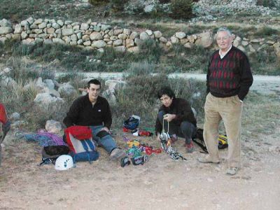 Vía del Gran Sostre. Organyà: Serra de Sant Joan: Vía del Gran Sostre
