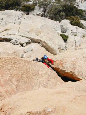 Vía del Gran Sostre. Organyà: Serra de Sant Joan: Vía del Gran Sostre
