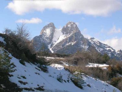 Serra d'Ensija. Sortida amb raquetes. 18/2/2006
