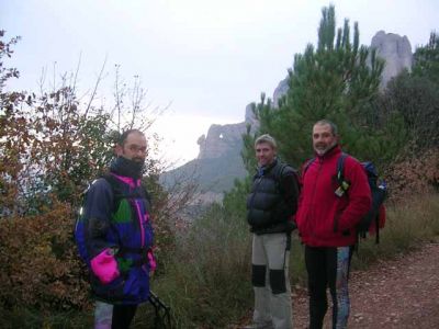 Integral a Montserrat. 24/11/2007. Can Massana, Refugi Vicenç Barbé, cim de Montgròs, Sant Jeroni, Pla dels Ocells, Sant Benet, Santa Cecília
