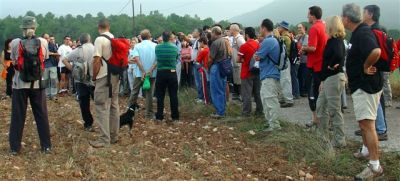 Caminada històrica 2008. Ruta dels vencedors de la Guerra de Successió a Cardona al 1711
