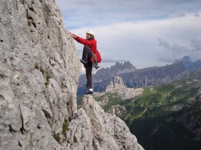 Vàries escalada. Recull de fotos escalada: Medina i Peta: Dolomites, Busa, Pedraforca, Sant Llorenç de Montgai,.

